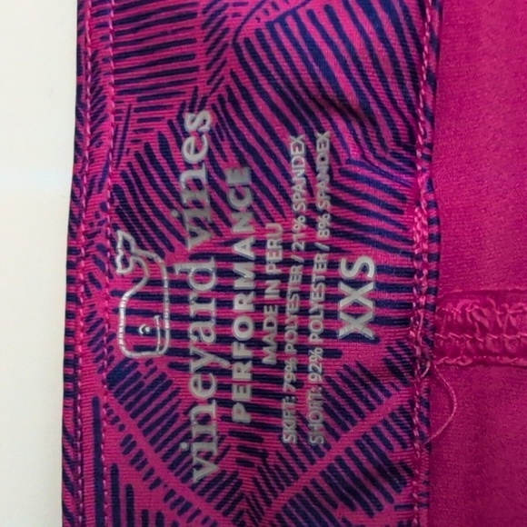 Vineyard Vines Linear Tropic Golf/Tennis Skort Size XXS - Picture 5 of 6